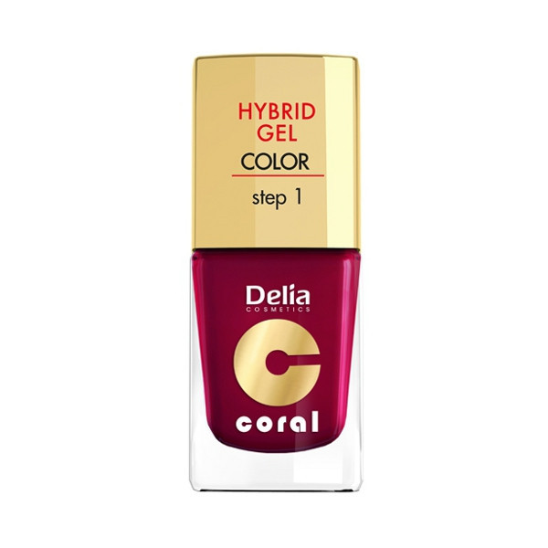 Delia Kozmetický lak Hybridný gél 11ml 12 Bordeaux