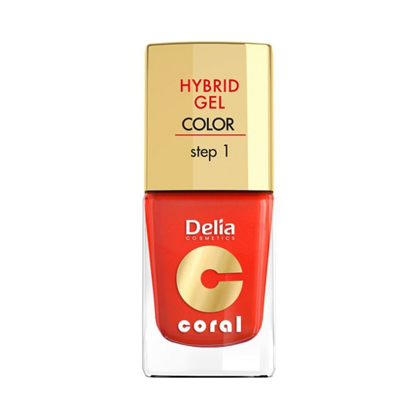 Delia Kozmetický lak Hybridný gél 11ml 14 Orange