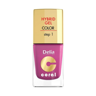 Delia Kozmetický lak Hybridný gél 11ml 21 Fuchsia