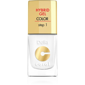 Delia Kozmetický lak Hybridný gél 11ml 25 biely