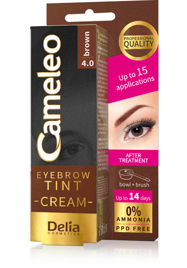 Delia Cosmetic Cameleo Brow Colour Brown 15ml