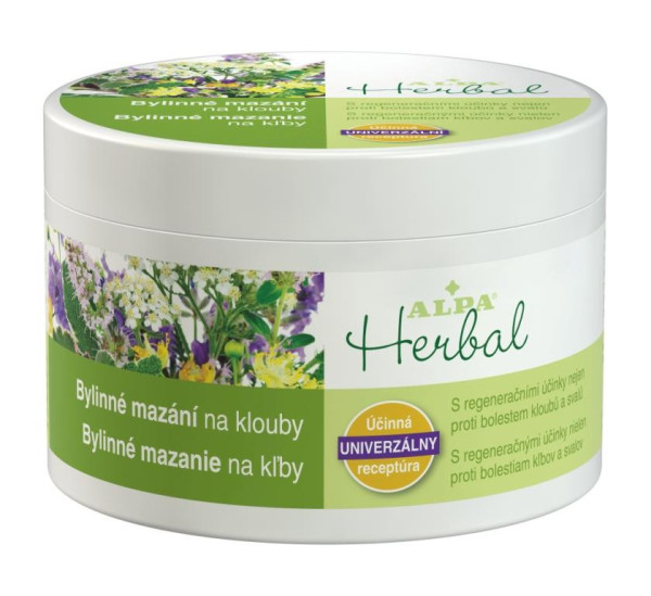 Alpa Herbal Mazanie bylinné na kĺby 250ml