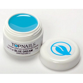 Topnails UV gél farebný plný 5g Blue dream