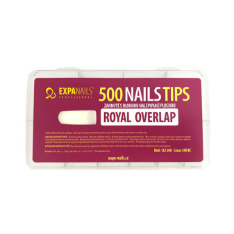 Expa Nails Krabica tipov 500ks Royal Overlap