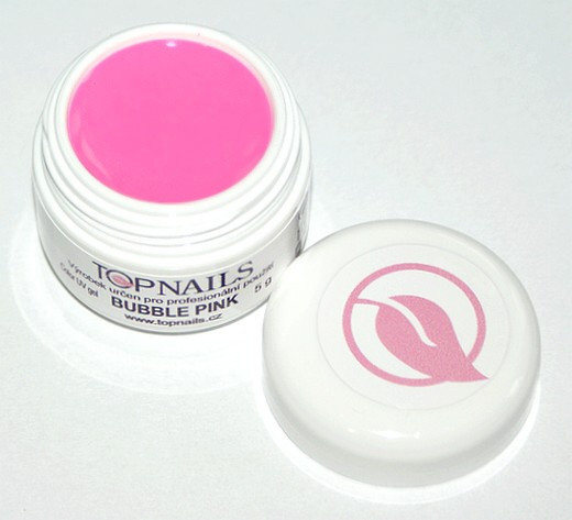 Topnails UV gél farebný plný 5g Bubble pink