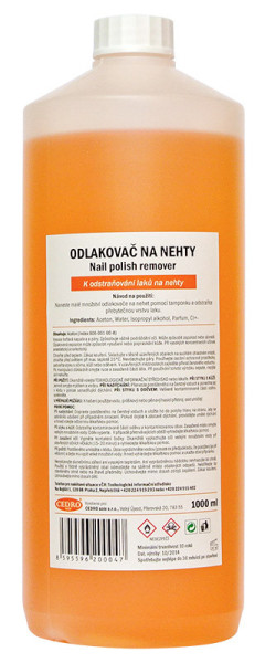 Cedro Odlakovač na nechty 1l Orange