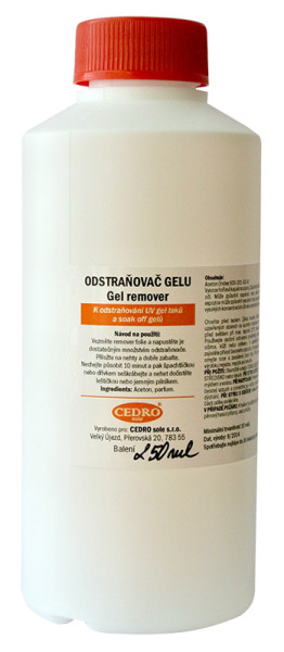 Cedro Odstraňovač UV gél laku 250ml