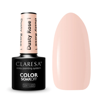 Claresa Gél-lak Dusty rose 5g 01