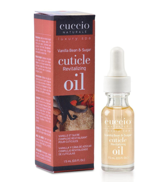 Cuccio Oil Revitalizer complex Vanilka a trstinový cukor 15ml