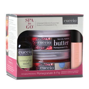 Cuccio SPA TO GO set Granátové jablko a figy