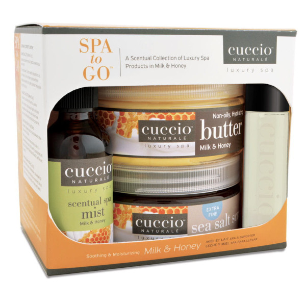 Cuccio SPA TO GO set Mlieko a med