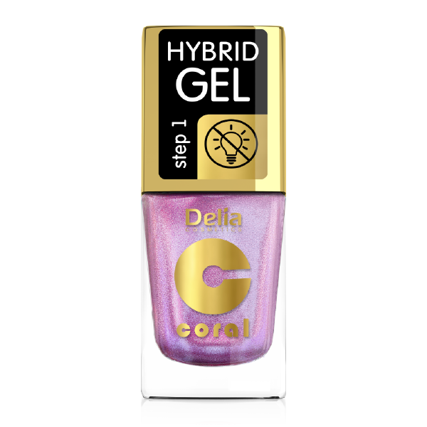 Delia Kozmetický lak Hybridný gél 11ml 105 ružový