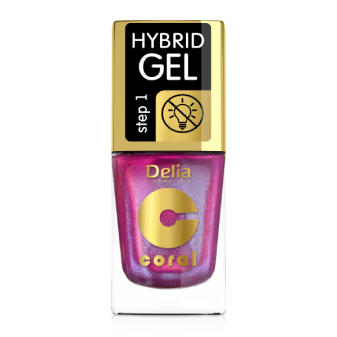 Delia Kozmetický lak Hybridný gél 11ml 107 malina