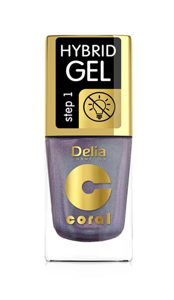 Delia Kozmetický lak Hybridný gél 11ml 134