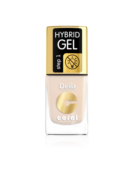 Delia Kozmetický lak Hybridný gél 11ml 41 béžová