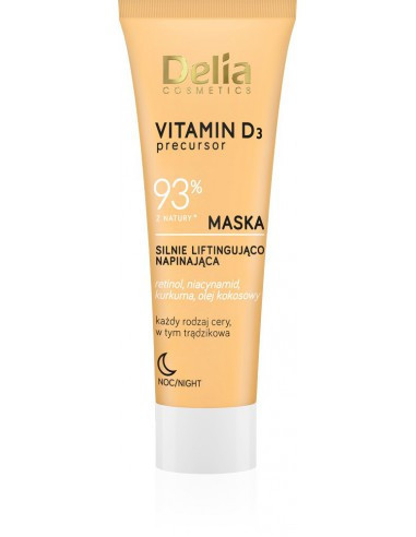 Delia Cosmetic Liftingová maska na pleť Prekurzor vitamínu D3 50ml