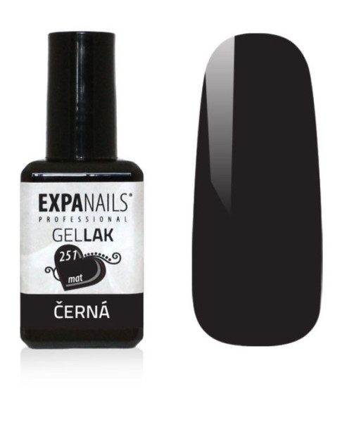 Expa Nails gél lak 5ml čierny