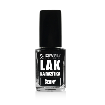 Expa Nails Pečiatkový lak 12ml čierny