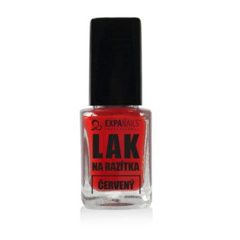 Expa Nails Pečiatkový lak 12ml červený