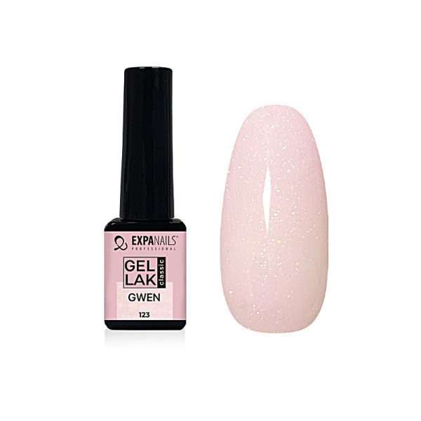 Expa Nails Gél lak s jemnými trblietkami 5ml Gwen