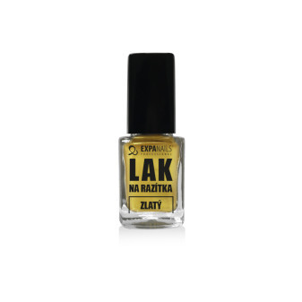 Expa Nails Pečiatkový lak 12ml Gold