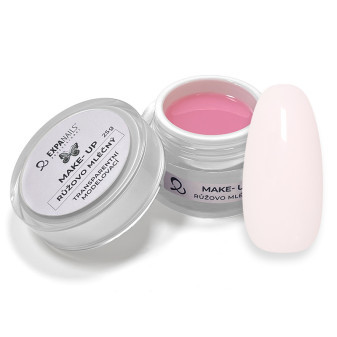 Expa Nails UV gélový make-up na nechty ružový mliečny 5g