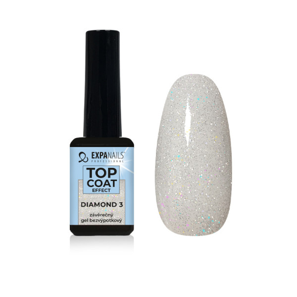 Expa Nails Vrchný náter gél Effect Diamond UV/LED 11ml 03