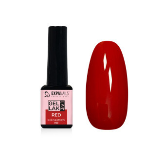 Expa Nails Gelový lak 3v1 5ml červený