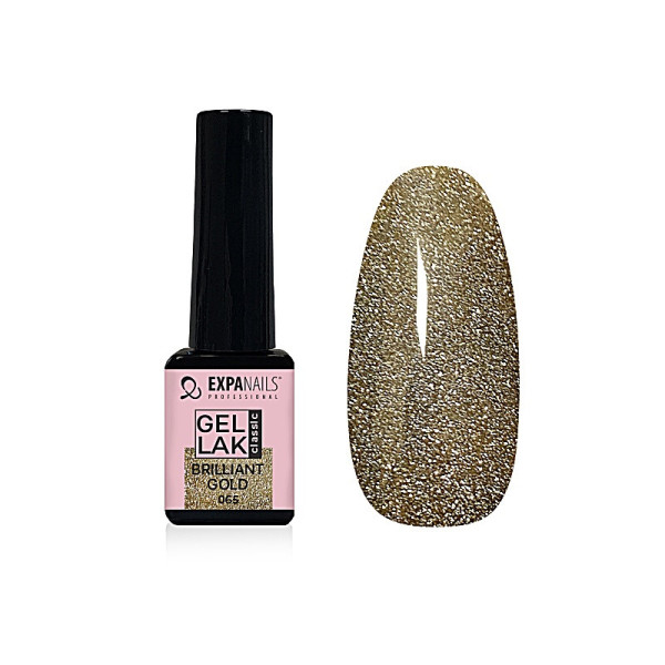 Expa Nails Gel Polish 5ml Brilliant Gold