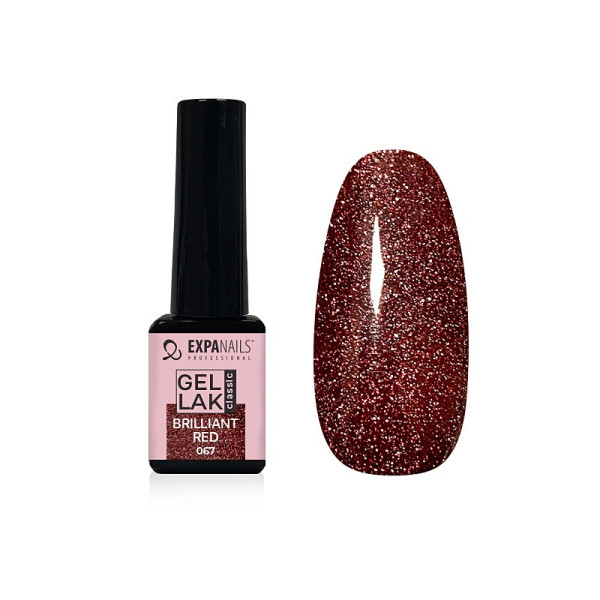 Expa Nails gél lak 5ml Brilliant Red