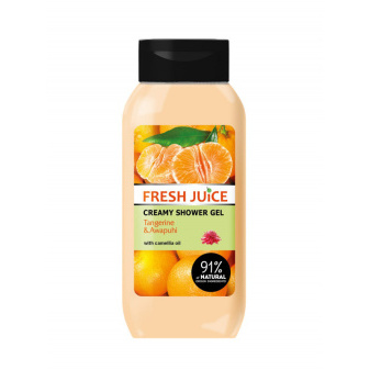 Fresh Juice Gelový sprchový krém Mandarínka a havajský zázvor Awapuhi 400 ml