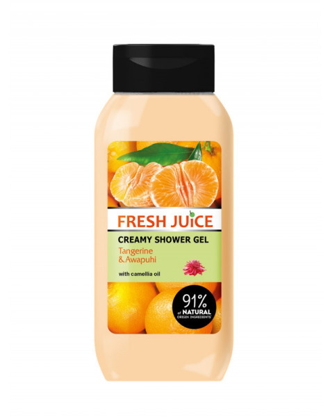 Fresh Juice Gelový sprchový krém Mandarínka a havajský zázvor Awapuhi 400 ml