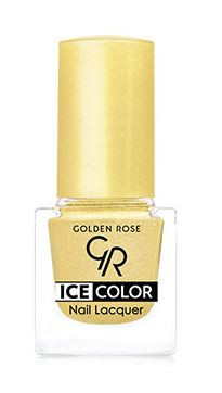 Zlatý ružový lak Ice color 6ml 158
