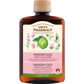 Green Pharmacy Olej masážny proti celulitíde 200ml