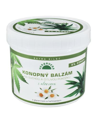 HERBAVERA Balzam Konopný s Aloe vera 500ml