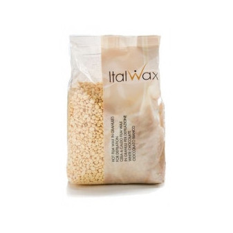 Depilačné voskové guľôčky ItalWax Filmwax White Chocolate 500g