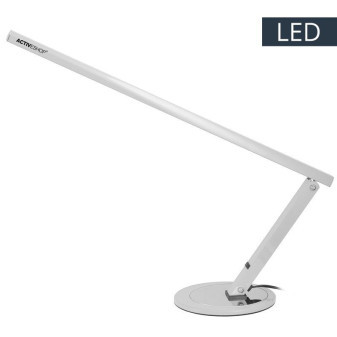 Lampa stolná beztieňová LED Aluminium