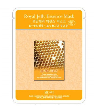 MJ Care Bavlnená pletená maska Royal Jelly 23g