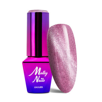 Molly Lac Gel-lac UV/LED Cat Eye Womanity 5ml Amethyst 443