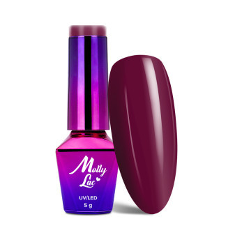 Molly Lac Gel-lac UV/LED 5ml bordová 41