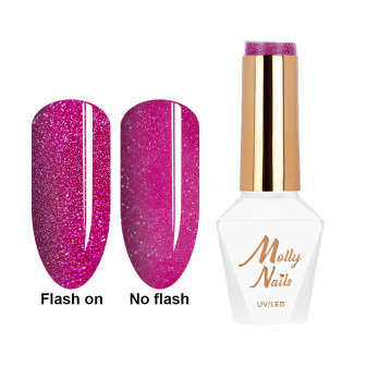 Molly Lac Gel-lac UV/LED Flashing Lights 8g Rose Of Dreams 601