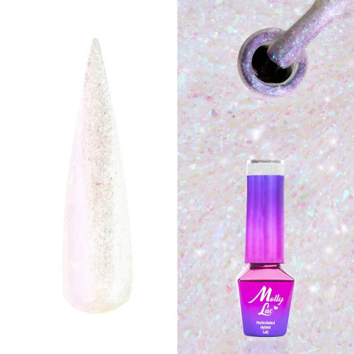 Molly Lac Gel-lac UV/LED Morská panna 10g WHISPERS SEA ANGEL 599