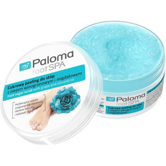 Paloma peeling na nohy s hroznovým a mandľovým olejom 125ml