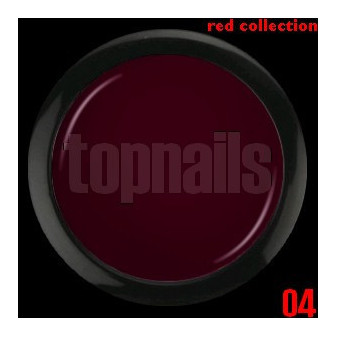 Topnails UV gél farebný Red collection 5g 04