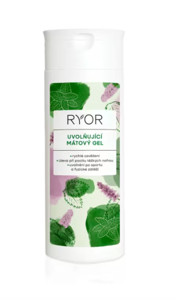 Ryor Relaxačný mätový gél 200ml