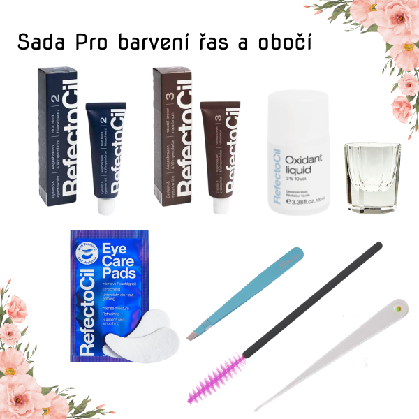 Súprava na farbenie rias a obočia