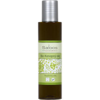 Saloos Bio konopný masážny olej 125ml