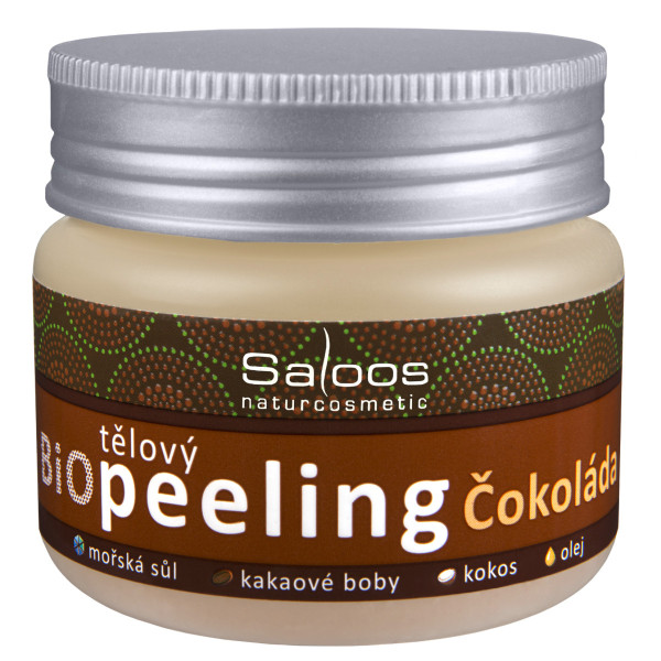 Saloos Bio peeling čokoláda 140ml