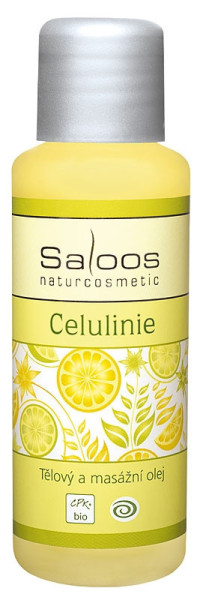 Saloos Bio masážny a telový olej Cellulinie 50ml