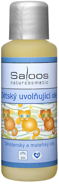 Saloos Organický relaxačný detský olej 50ml